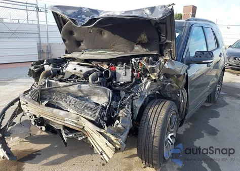 2017 Ford Explorer Sport from USA, damaged, VIN 1FM5K8GT7HGC47710